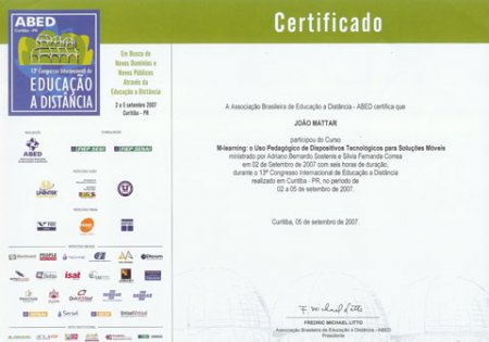 CertificadoMiniCurso